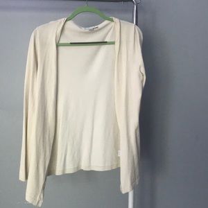 Cream PENDLETON sweater.